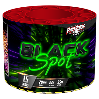 Black Spot 15 Shots Pyro Rebels