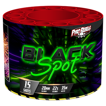 Black Spot 15 Shots Pyro Rebels