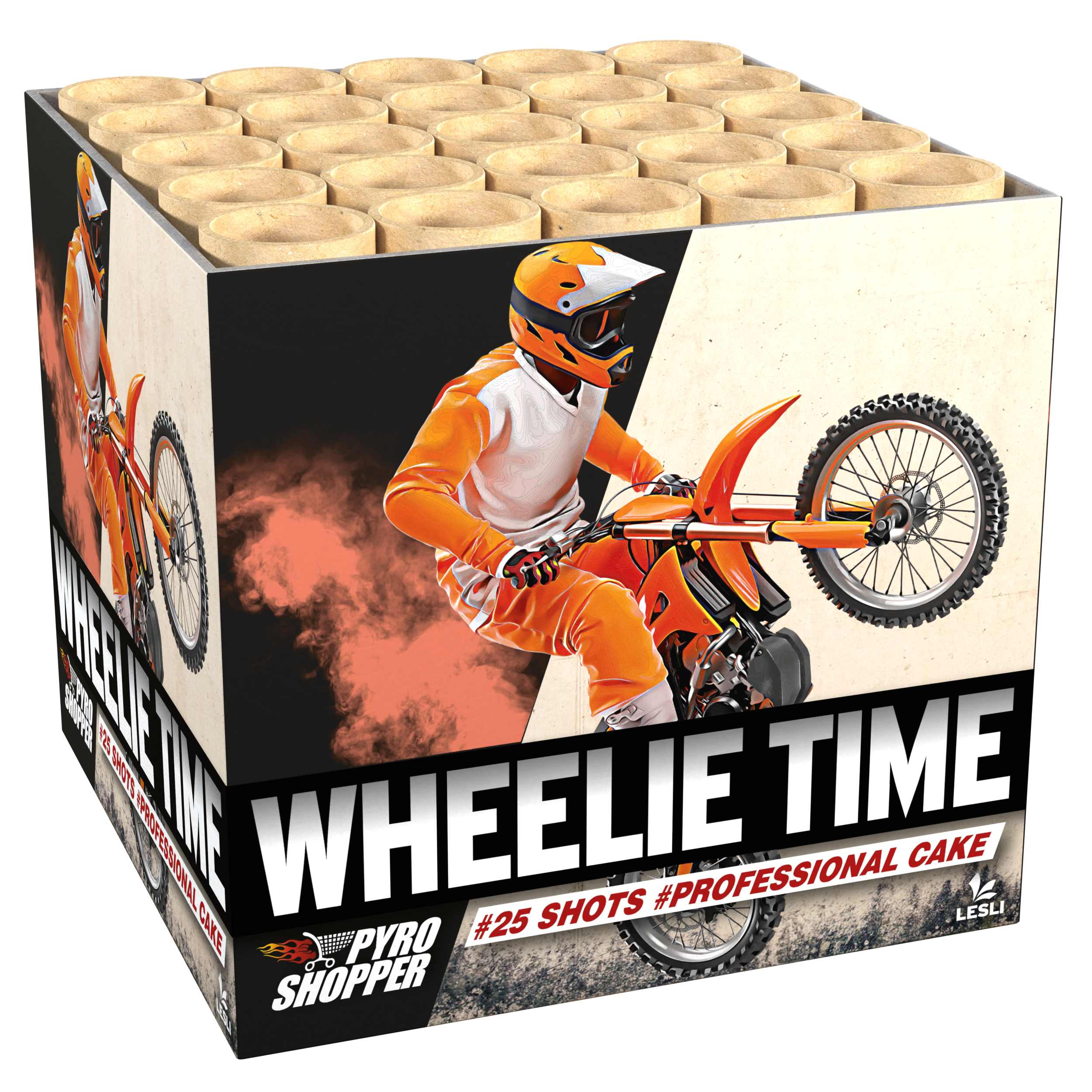 Wheelie Time 25shots Pyroshopper