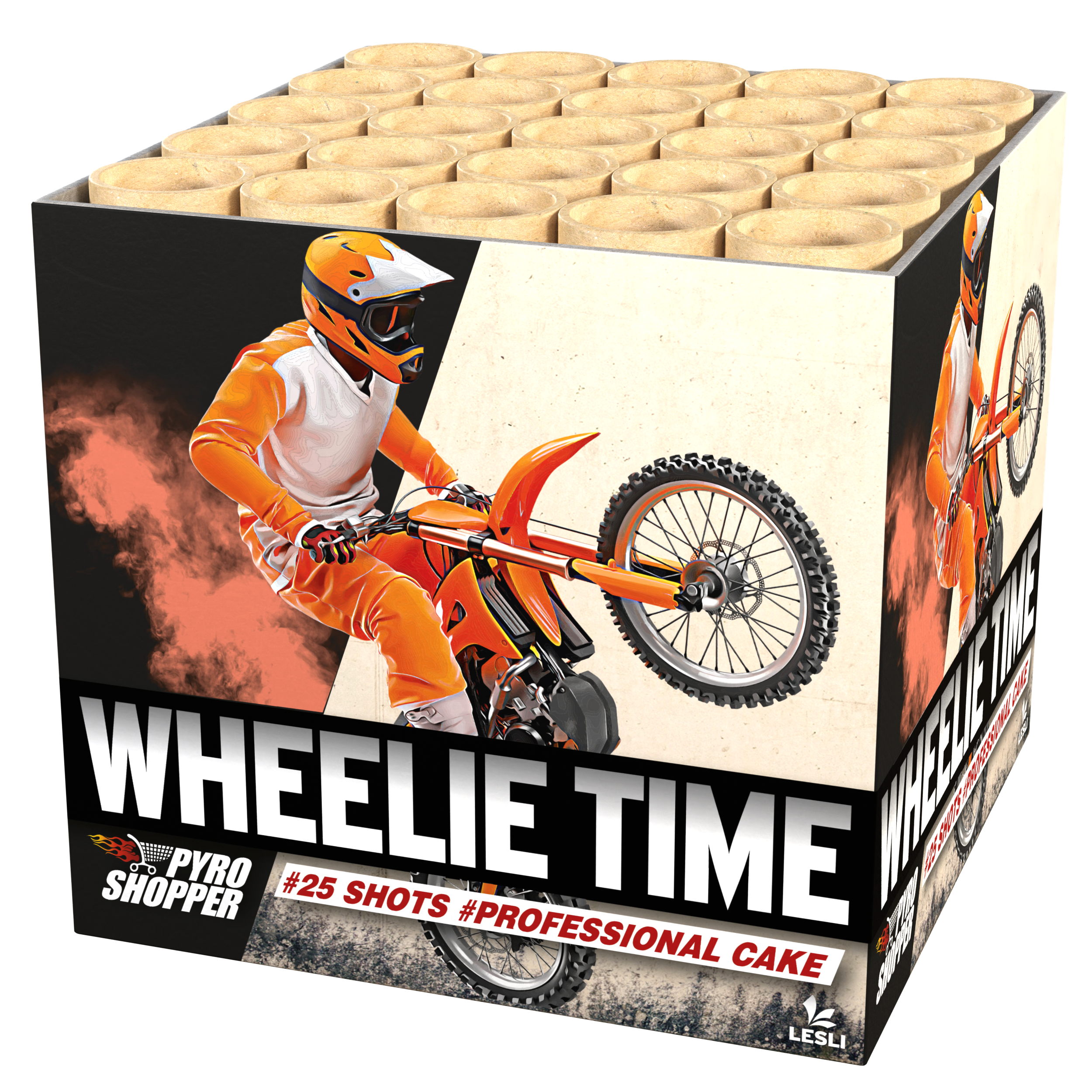 Wheelie Time 25shots Pyroshopper