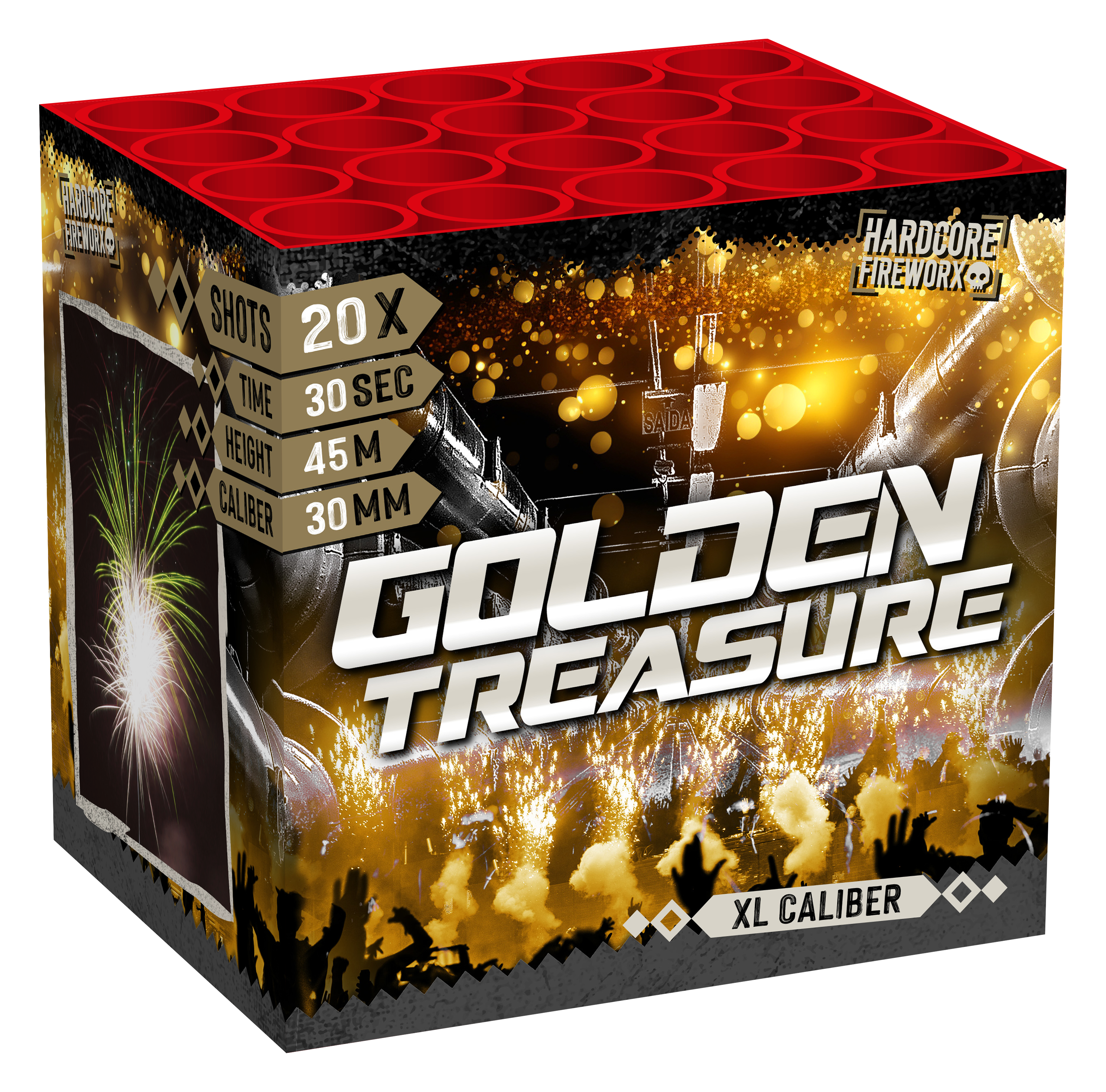 Golden Treasure 20 Shots Hardcore